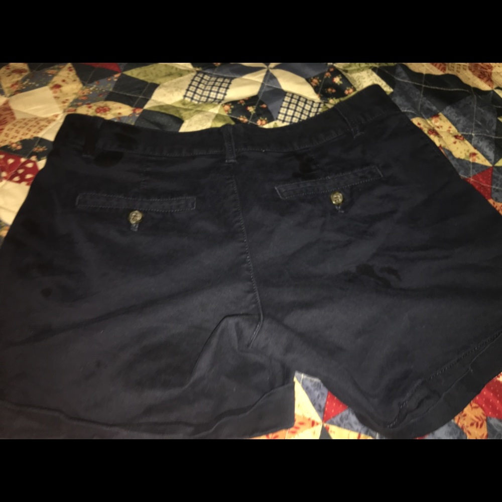 Navy shorts